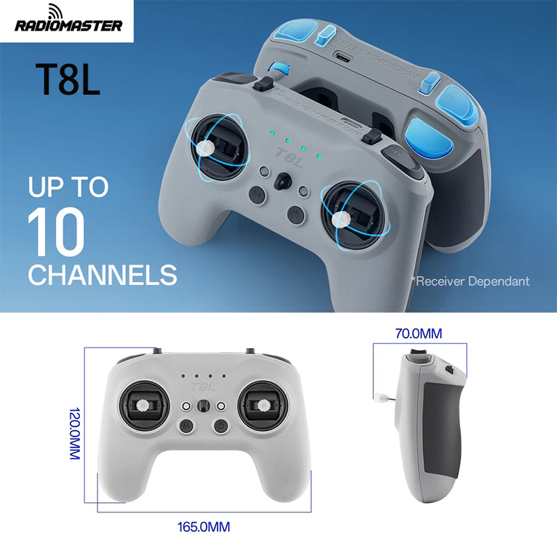 Drone Gimbal Controller - Radiocomando RadioMaster T8L M2 2.4GHz ExpressLRS